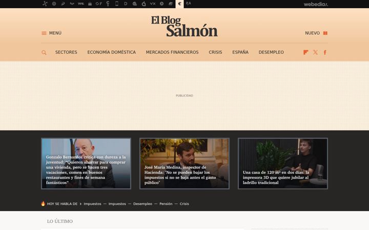 Screenshot of elblogsalmon.com