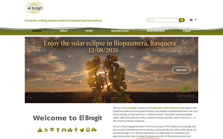 Screenshot of elbrogit.com