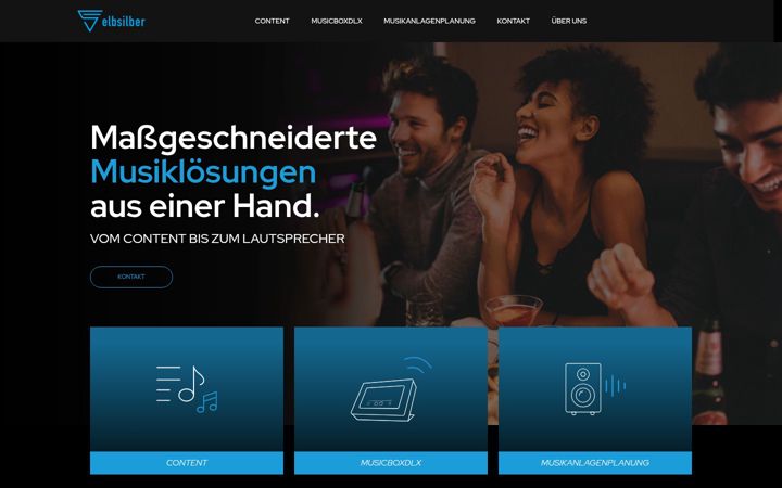 Screenshot van elbsilber.de