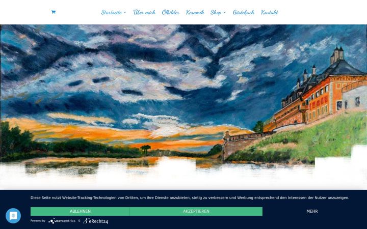 Screenshot of elbtalmalerin.de