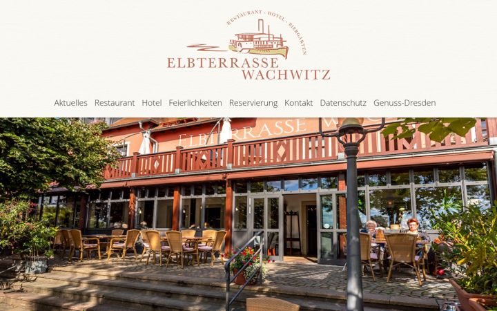 Screenshot of elbterrasse-wachwitz.de