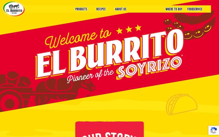 Screenshot of elburrito.com