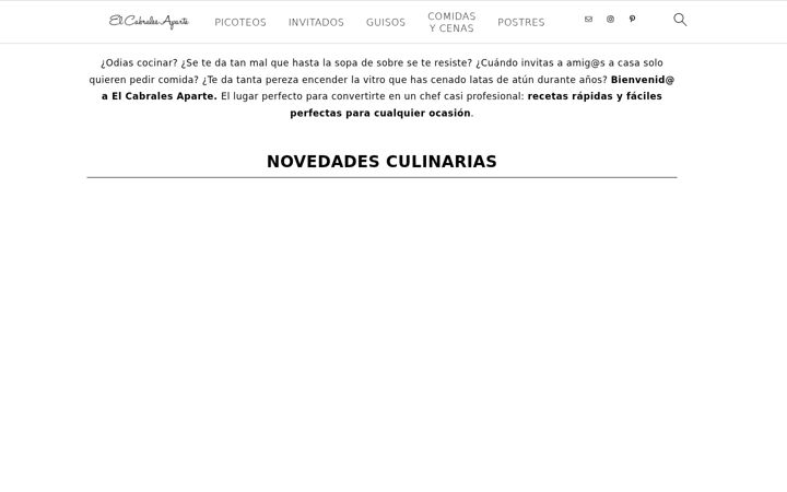 Kuvakaappaus sivustosta elcabralesaparte.es
