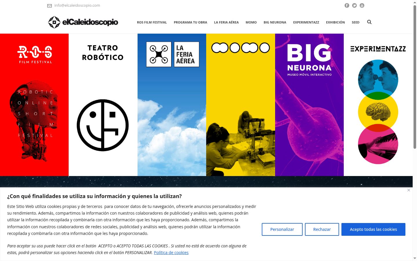 Screenshot tal-banner tal-kunsens muri qabel kwalunkwe interazzjoni