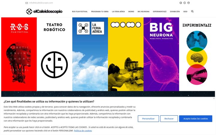Zrzut ekranu elcaleidoscopio.com