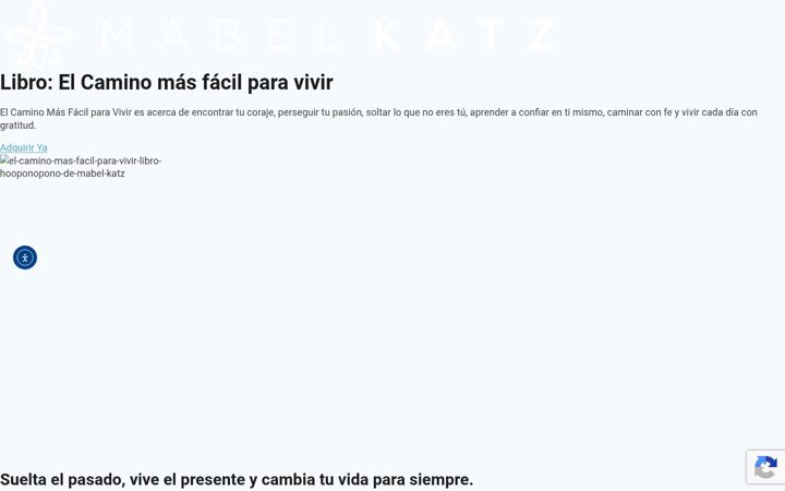 Screenshot of elcaminomasfacilparavivir.net