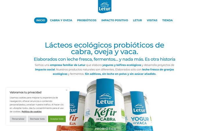 Screenshot of elcanterodeletur.com