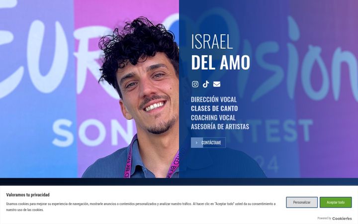 Screenshot of elcantodelamo.com