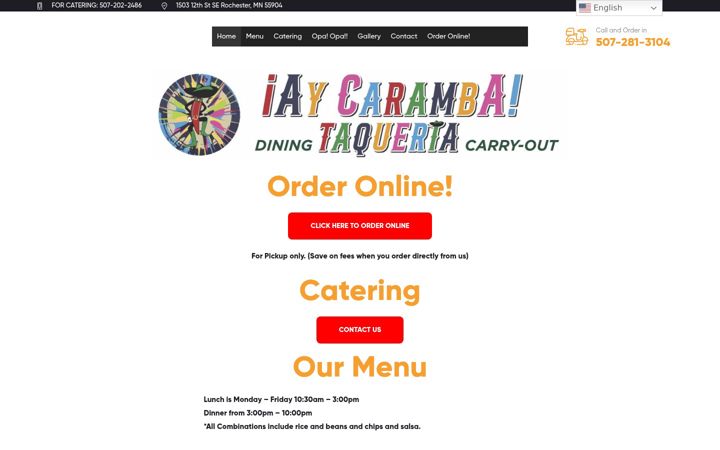 Screenshot of elcarambas.com