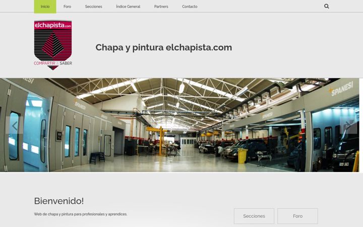Screenshot of elchapista.com