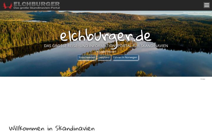 Skærmbillede af elchburger.de