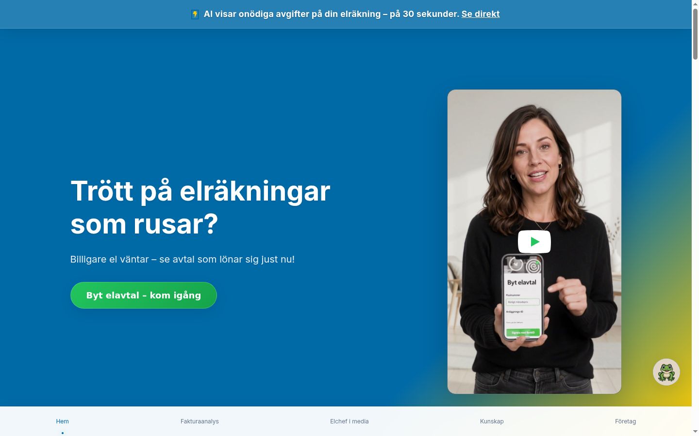 Screenshot des Einwilligungsbanners vor jeglicher Interaktion