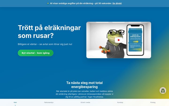 Ekraanipilt saidist elchef.se