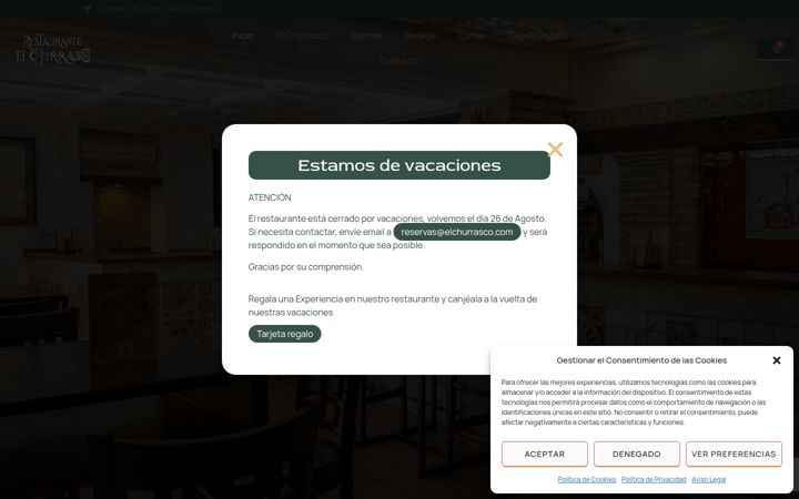 Screenshot of elchurrasco.com