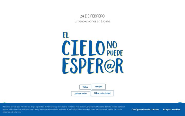 Skjámynd af elcielonopuedeesperar.es