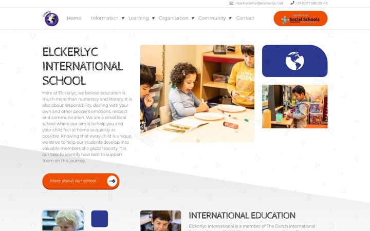 Screenshot of elckerlyc-international.nl