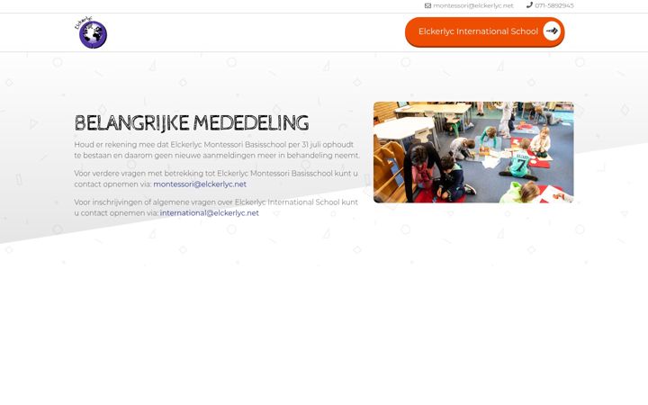 Screenshot of elckerlyc-montessori.nl