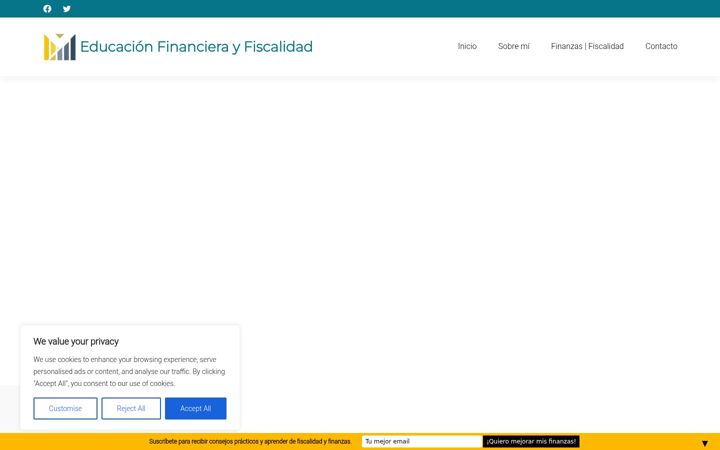 Screenshot of elclubdefinanzas.com