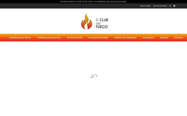 Screenshot of elclubdelfuego.com