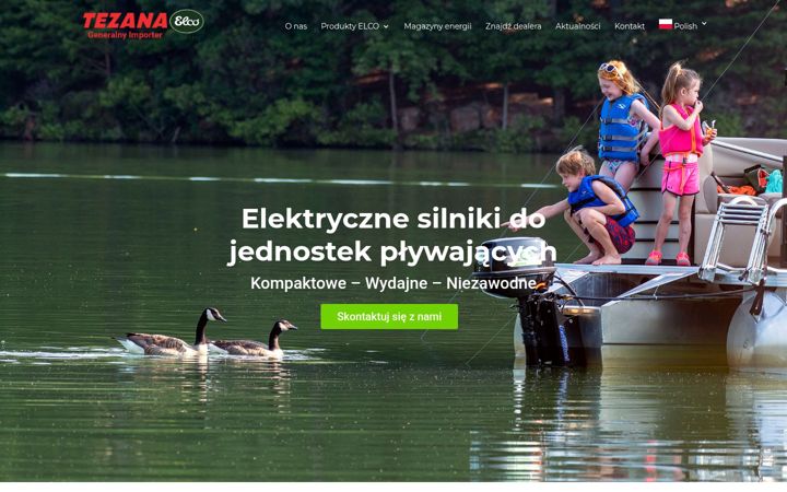 Screenshot of elco-tezana.eu