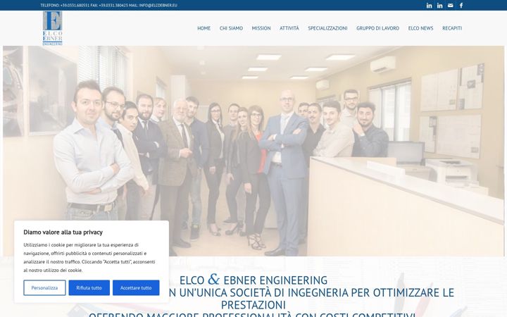 Screenshot of elcoebner.eu