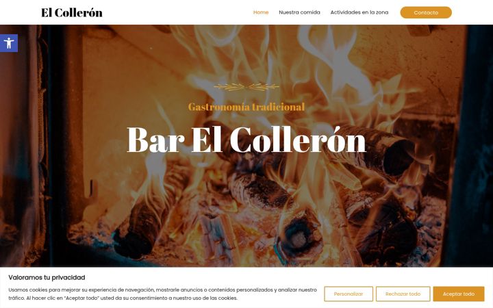 Screenshot of elcolleron.es