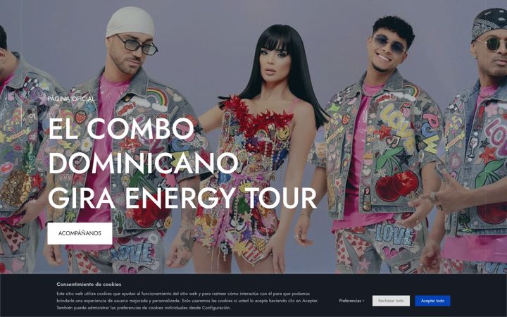 Screenshot of elcombodominicano.com