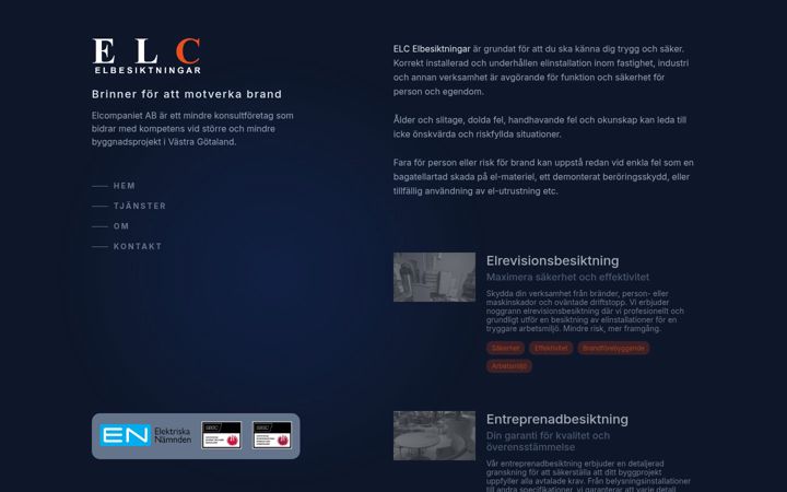 Screenshot of elcompanietab.com