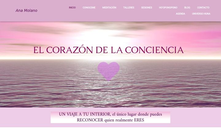 Screenshot of elcorazondelaconciencia.com