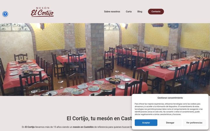 Snímek obrazovky elcortijocastellon.es