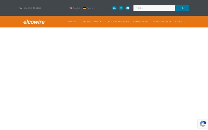Screenshot of elcowire.com