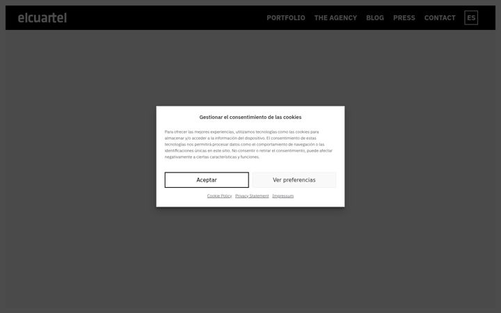 Screenshot of elcuartel.es