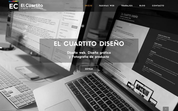 Captura de pantalla de elcuartito.es