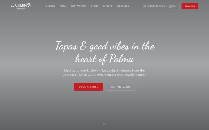 Screenshot of elcuernotapas.com