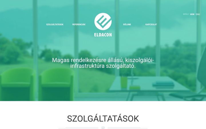 Snímek obrazovky eldacon.hu
