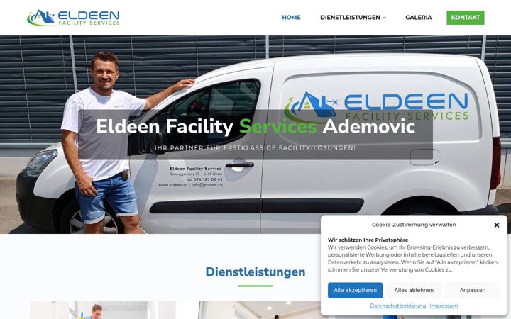 Screenshot von eldeen.ch