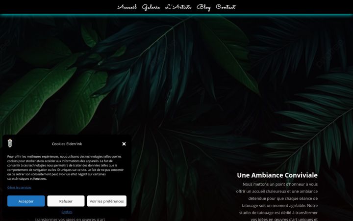 Screenshot di elden-ink.fr