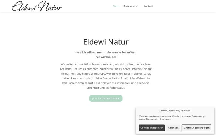 Skærmbillede af eldewi-natur.de