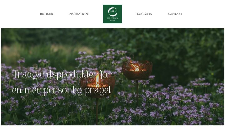 Screenshot von eldgarden.se