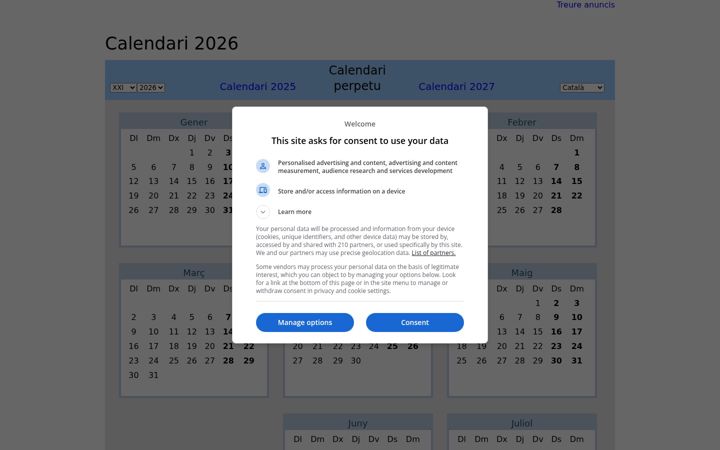 Screenshot of eldiade.com
