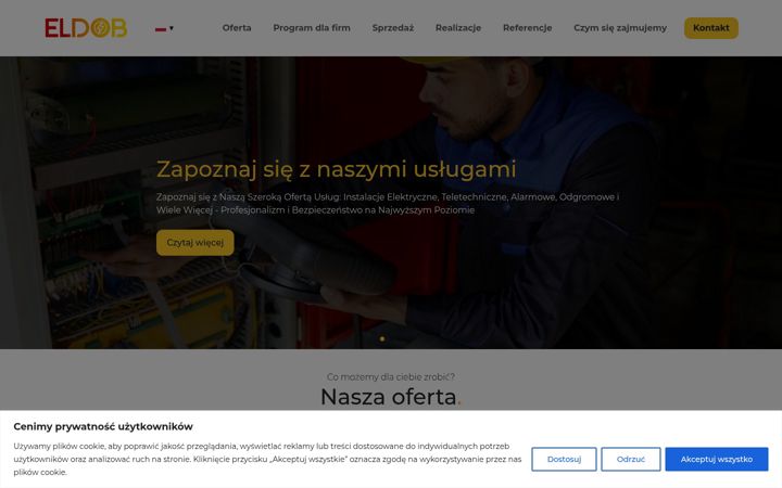Ekraanipilt saidist eldob.pl