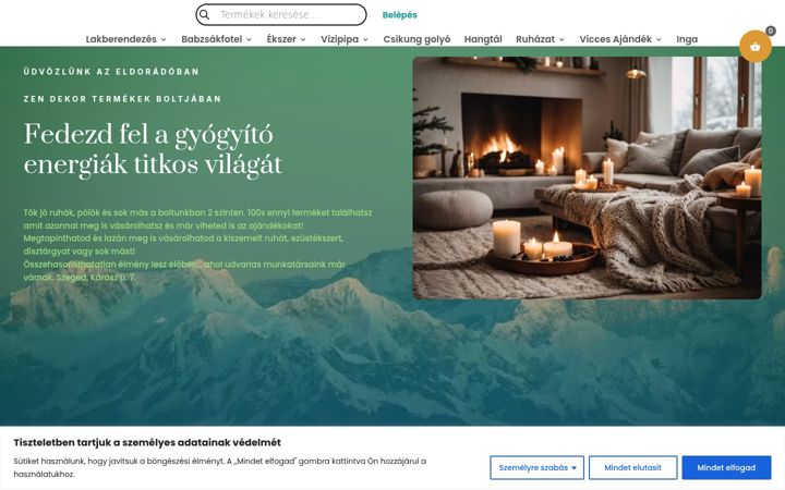 Snímek obrazovky eldorado.hu