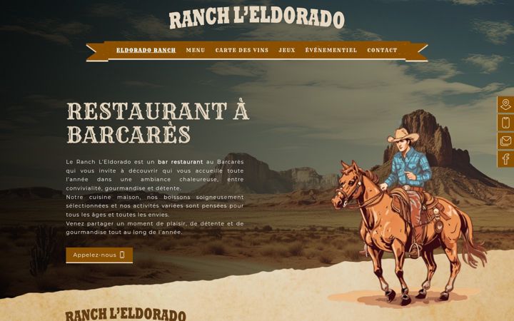 Screenshot di eldoradoranch.fr