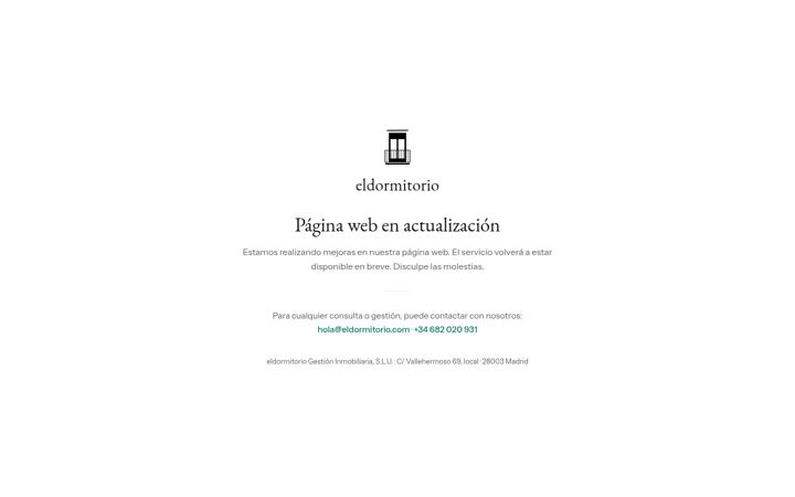 Screenshot of eldormitorio.com