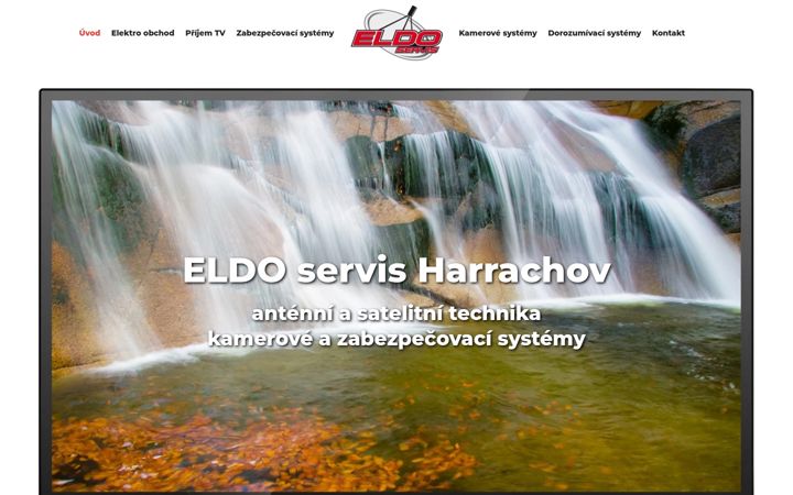 Screenshot ta' eldoservis.cz