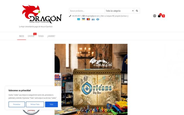 Screenshot of eldragonbg.com