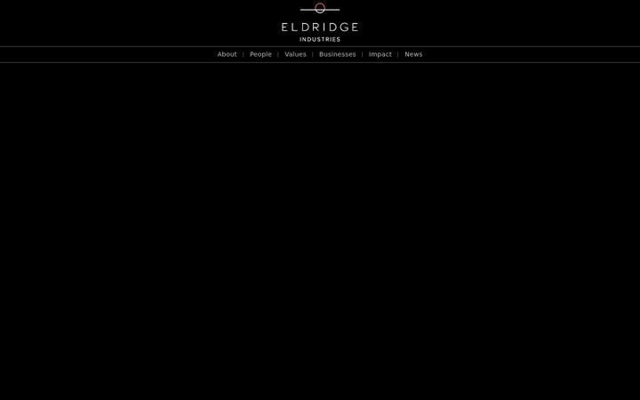 Screenshot of eldridgeind.com