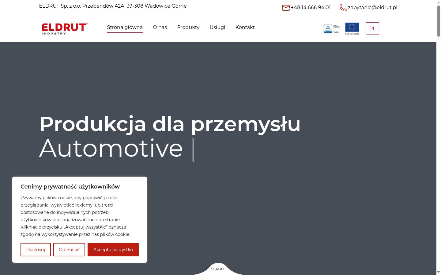 Képernyőkép a bármilyen interakció előtt megjelenő hozzájárulási bannerről