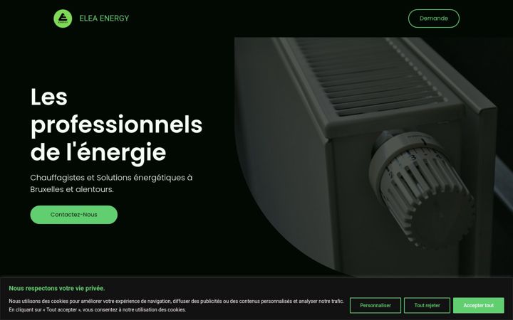 Screenshot of elea-energy.com