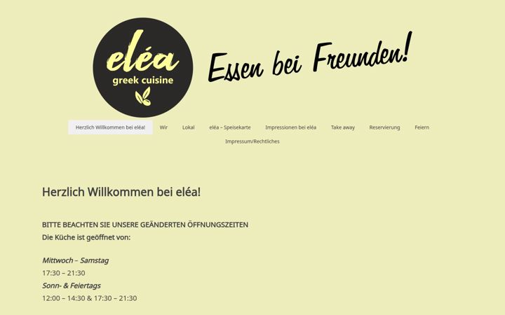 Screenshot di elea-vienenburg.de
